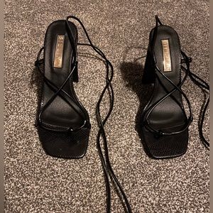 BILLINI OPEN TOE HEELS 12th TRIBE